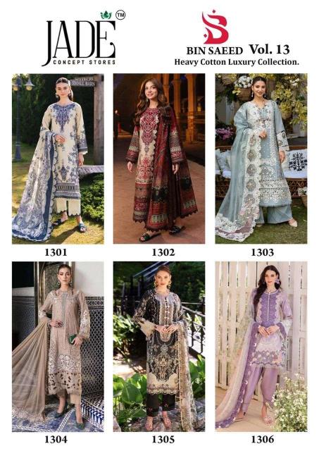 Jade Binsaeed Vol-13 – Readymade Dress