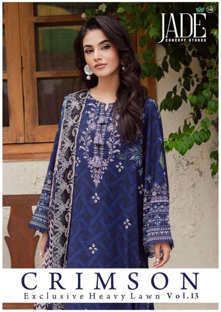 Jade Crimson Vol- 13 – Readymade Karachi Kurti Pant With Dupatta