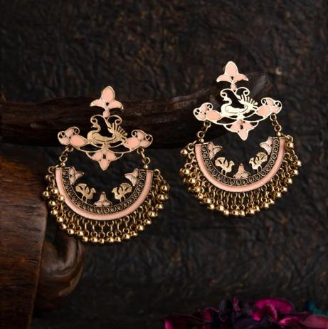 Juri craft Lunches AER 1623-PEACH imitation jewelry online shopping