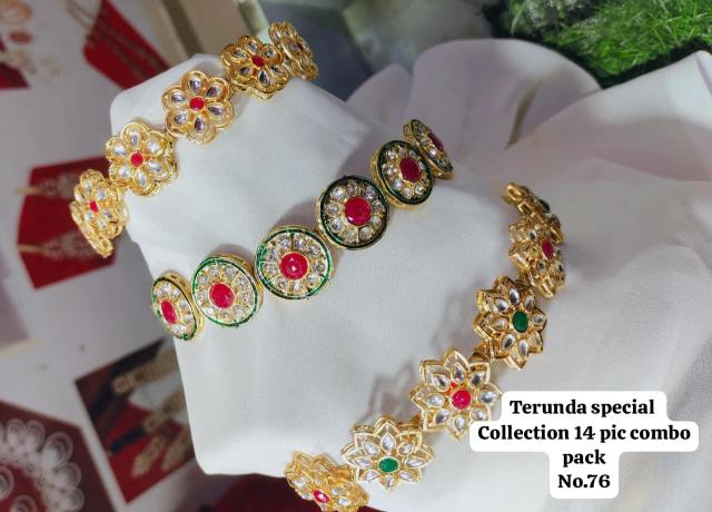 Juri craft Lunches D 76 vol 11 artificial stone jewellery wholesale