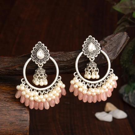 Juri craft Lunches D AER 2206-Pink wholesale jewelry india manufacturers