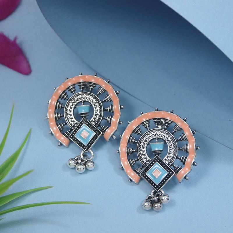 Juri craft Lunches D AER 383 SILVER BROWN best artificial jewellery online