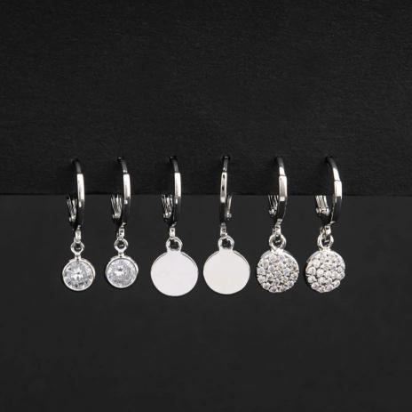 Juri craft Lunches D HER 2273 Silver artificial casual jewellery