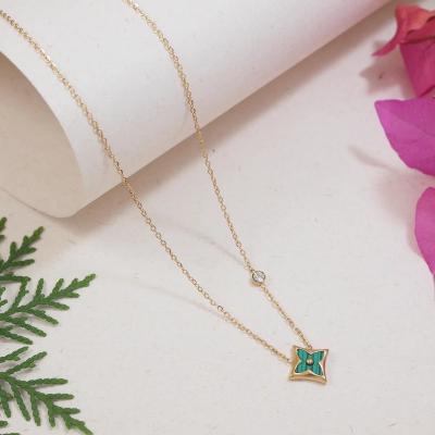 Juri craft Lunches D STNK 5565 Gold Blue artificial jewellery online in india