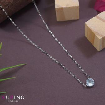 Juri craft Lunches D XPNGNK 5411 Silver wholesale jewellery india