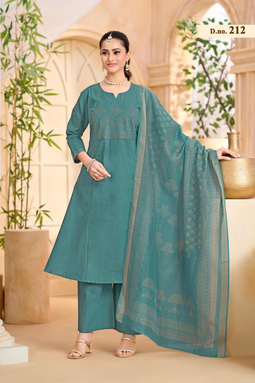 Kadlee 211 & 212 catalog wholesale kurti market in indore