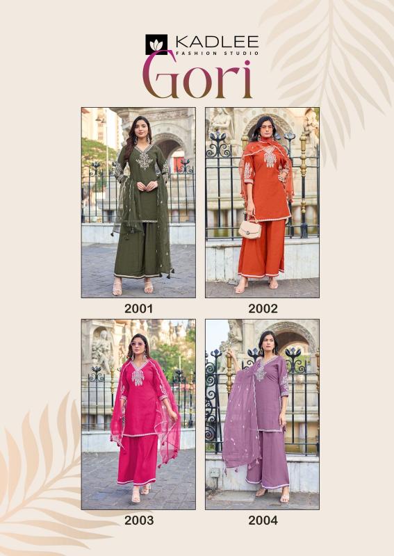 Kadlee Gori catalog kurti with plazo wholesale