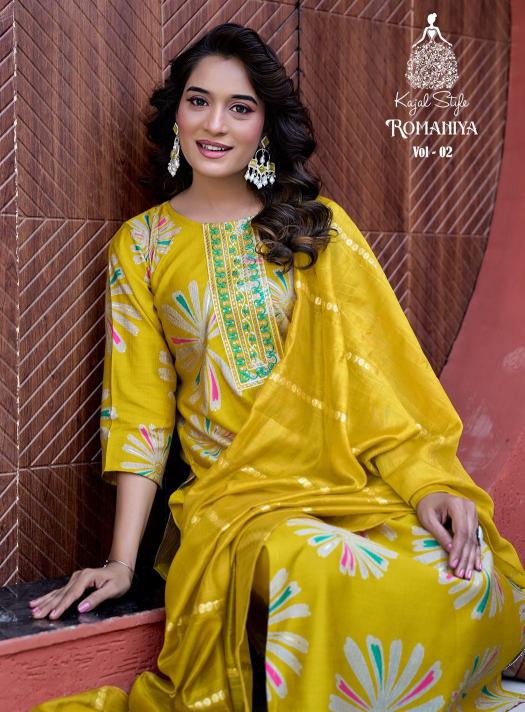 Kajal Style Romaniya vol 2 catalog kurti wholesalers tirupur