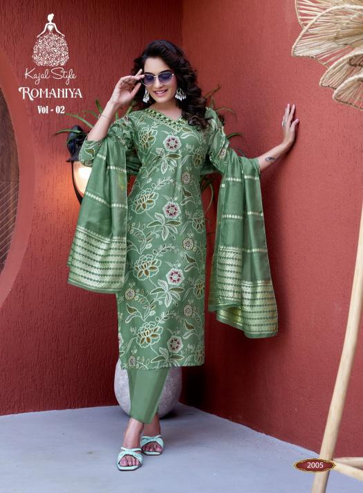 Kajal Style Romaniya vol 2 catalog kurti wholesalers tirupur