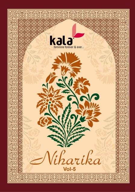 Kala Niharika Vol-5 – Kurti Pant With Dupatta - Wholesale Catalog