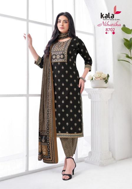 Kala Niharika Vol-5 – Kurti Pant With Dupatta - Wholesale Catalog