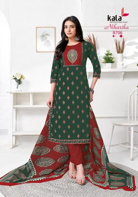 Kala Niharika Vol-5 – Kurti Pant With Dupatta - Wholesale Catalog