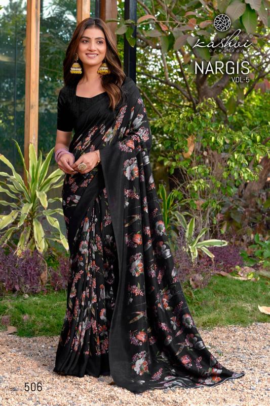 Kashvi Nargis Vol 5 catalog surat soft sarees market