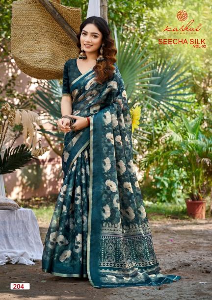 Kashvi Seecha silk vol 2 catalog saree catalogue pdf