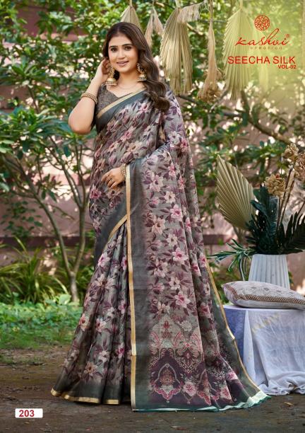 Kashvi Seecha silk vol 2 catalog saree catalogue pdf