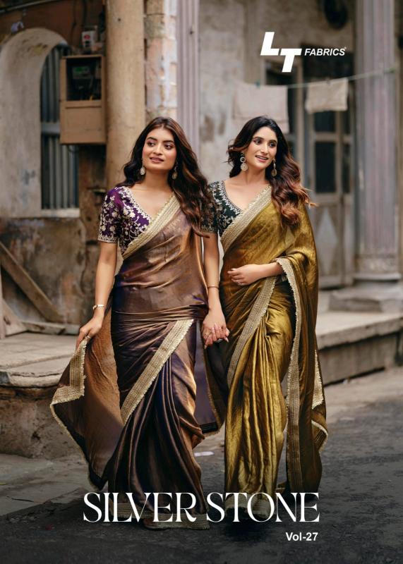 Kashvi Silver Stone Vol 27 catalog cheap sarees from surat