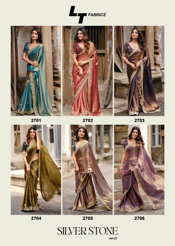 Kashvi Silver Stone Vol 27 catalog cheap sarees from surat