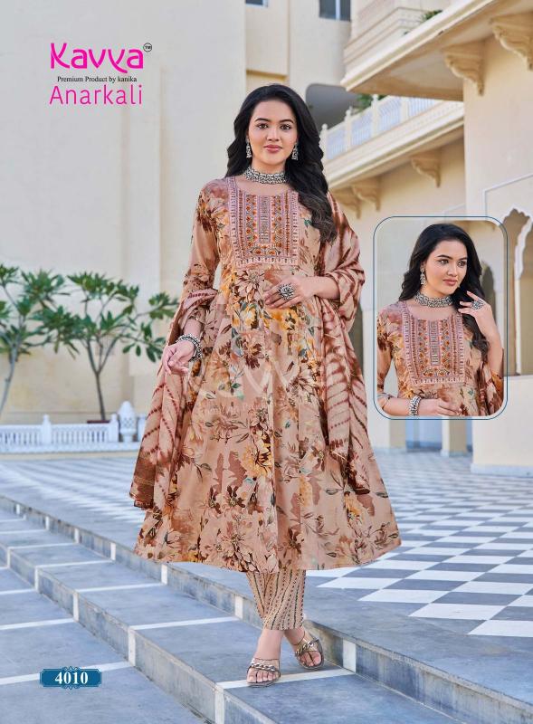 Kavya Anarkali vol 4 catalog wholesale kurti market in thane