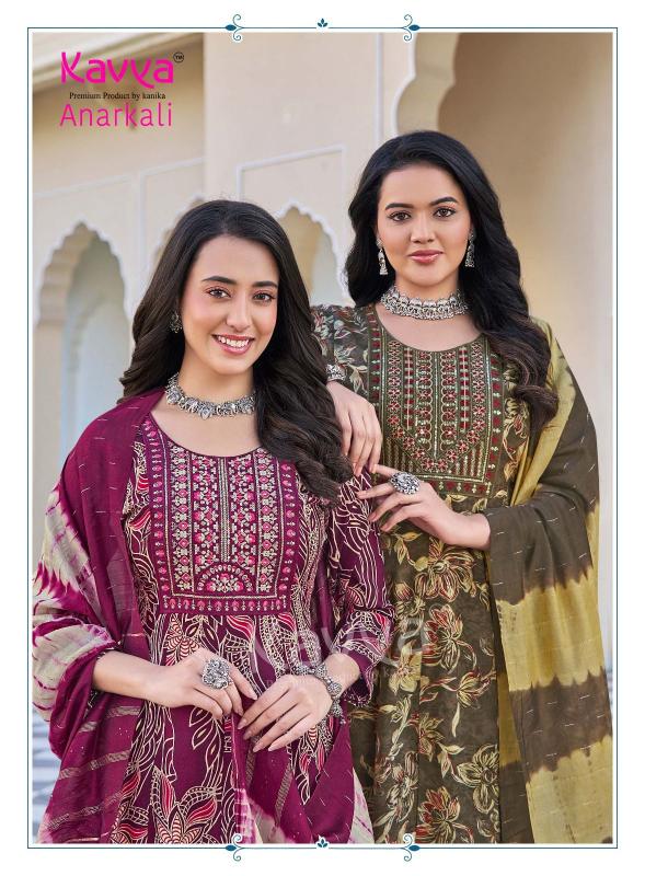 Kavya Anarkali vol 4 catalog wholesale kurti market in thane