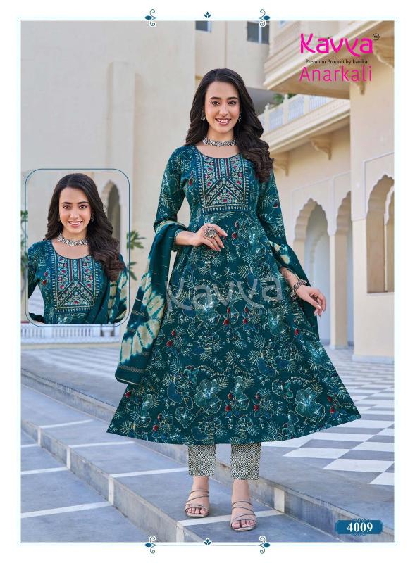 Kavya Anarkali vol 4 catalog wholesale kurti market in thane