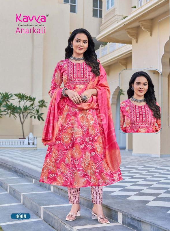 Kavya Anarkali vol 4 catalog wholesale kurti market in thane
