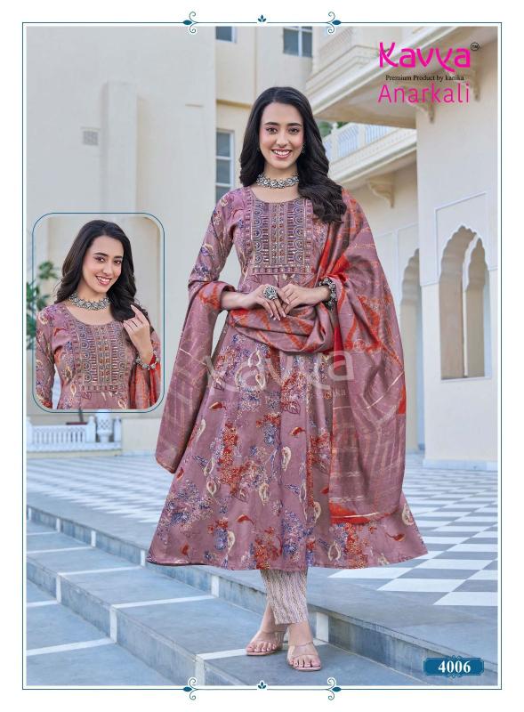 Kavya Anarkali vol 4 catalog wholesale kurti market in thane