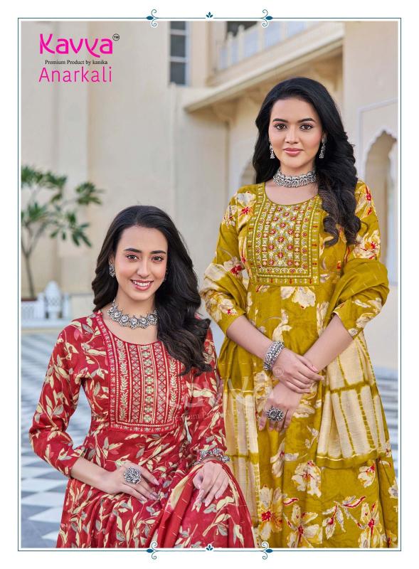 Kavya Anarkali vol 4 catalog wholesale kurti market in thane