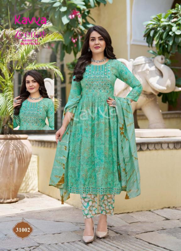 Kavya Zeenat Vol 31 catalog naira cut kurti wholesale
