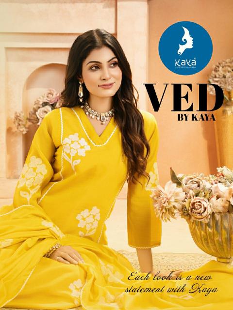 Kaya ved catalog ikat kurtis wholesale