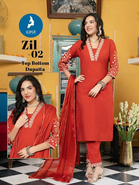 Kaya Zil catalog kurtis at wholesale price