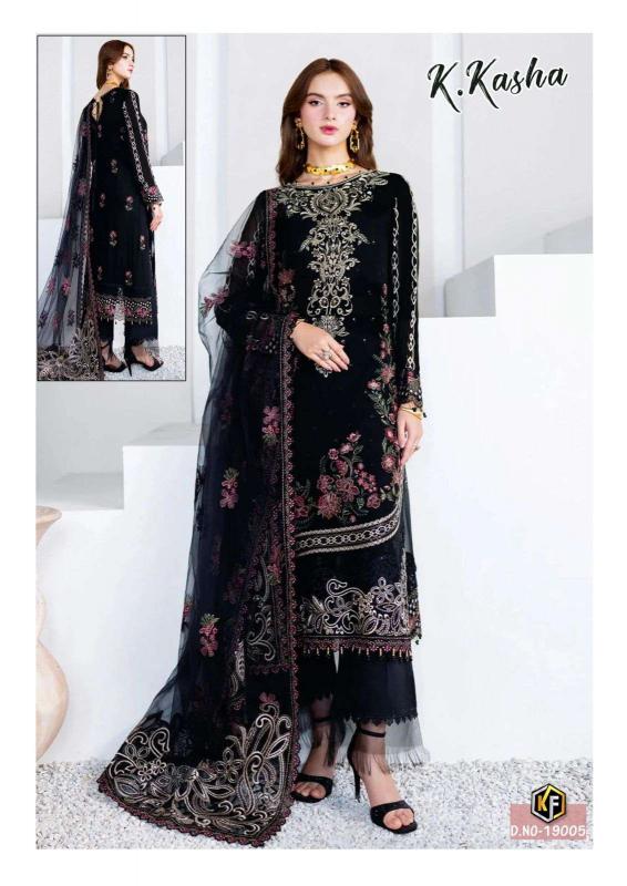 Keval Fab K Kasha Vol 19 - Readymade Karachi Kurti Pant With Dupatta