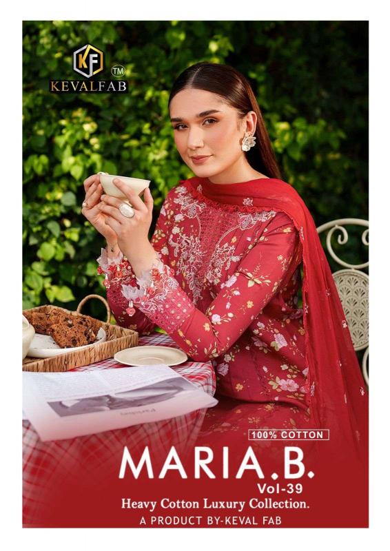 Keval Fab Maria B Vol- 39 – Readymade Karachi Kurti Pant With Dupatta