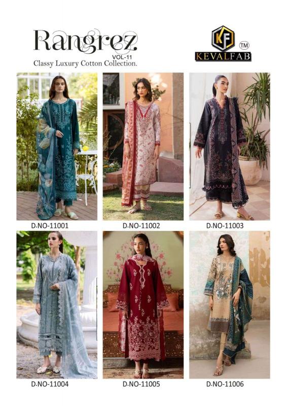Keval Fab Rangrez Vol- 11 – Readymade Karachi Kurti Pant With Dupatta