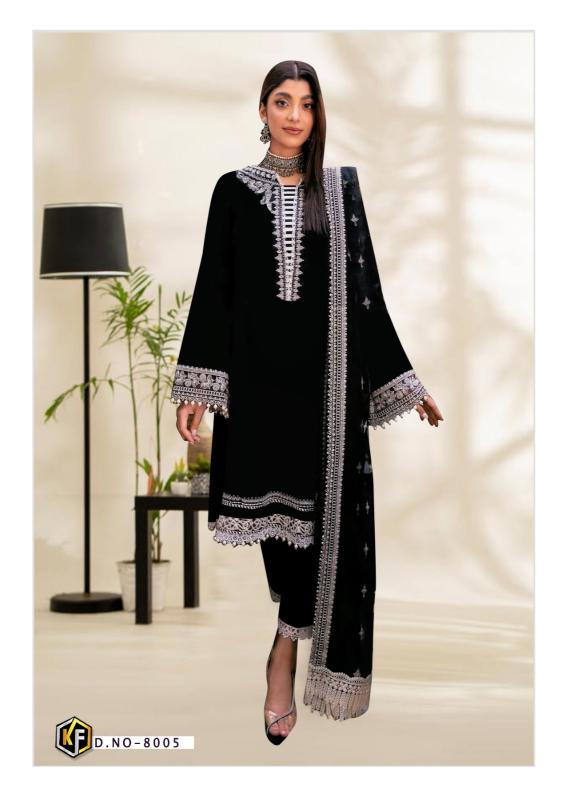 Keval Roha Black And White Vol 8 catalog pakistani lawn suits wholesale in india