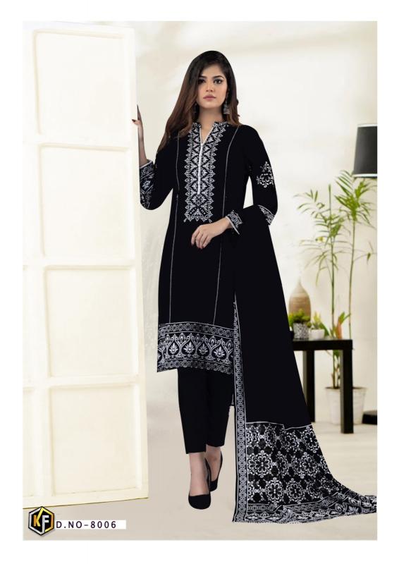 Keval Roha Black And White Vol 8 catalog pakistani lawn suits wholesale in india
