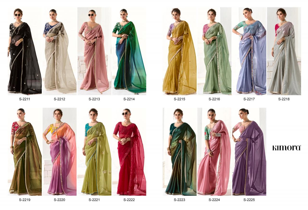 Kimora runaway catalog wholesale cloth market in surat with price list