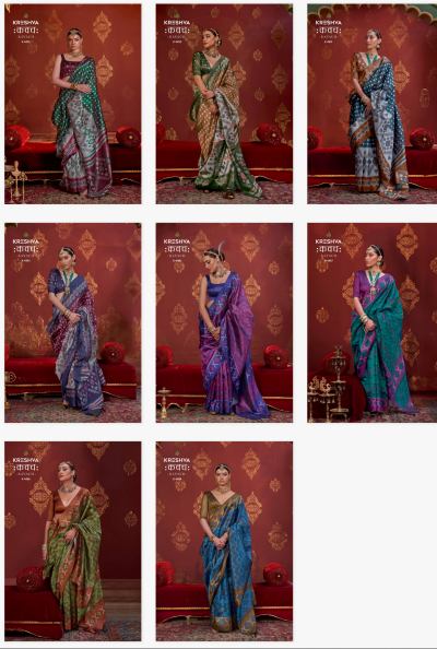 Kreshva Kavach catalog surat saree shop