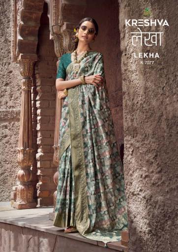 Kreshva Lekha catalog surat saree collection