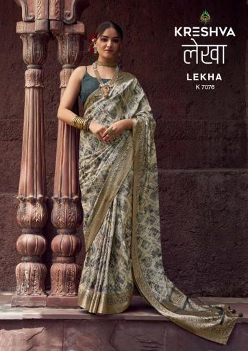 Kreshva Lekha catalog surat saree collection