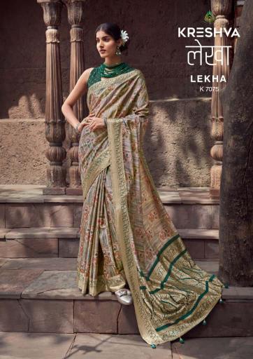 Kreshva Lekha catalog surat saree collection