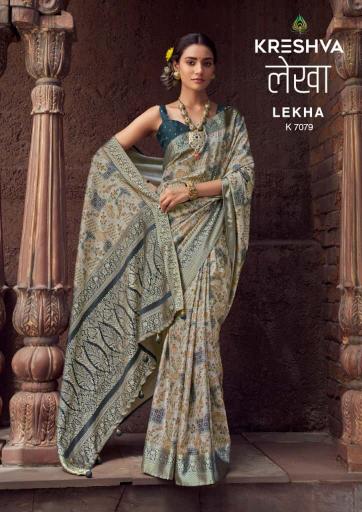 Kreshva Lekha catalog surat saree collection