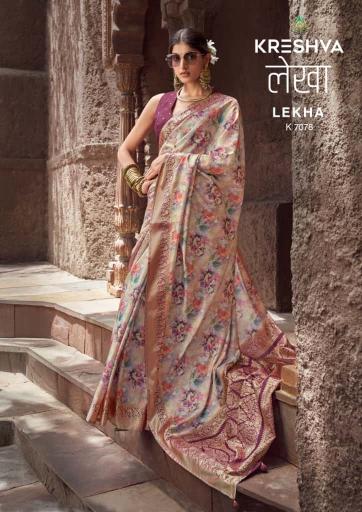 Kreshva Lekha catalog surat saree collection