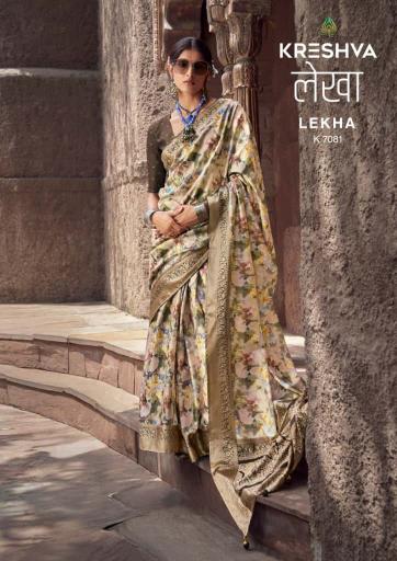 Kreshva Lekha catalog surat saree collection