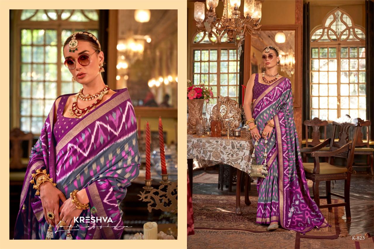 Kreshva Palav Patola catalog surat online saree shopping