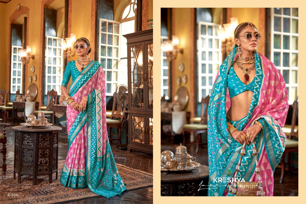 Kreshva Palav Patola catalog surat online saree shopping