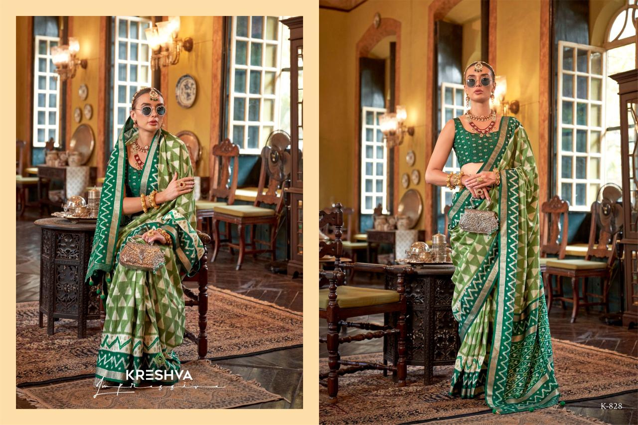 Kreshva Palav Patola catalog surat online saree shopping