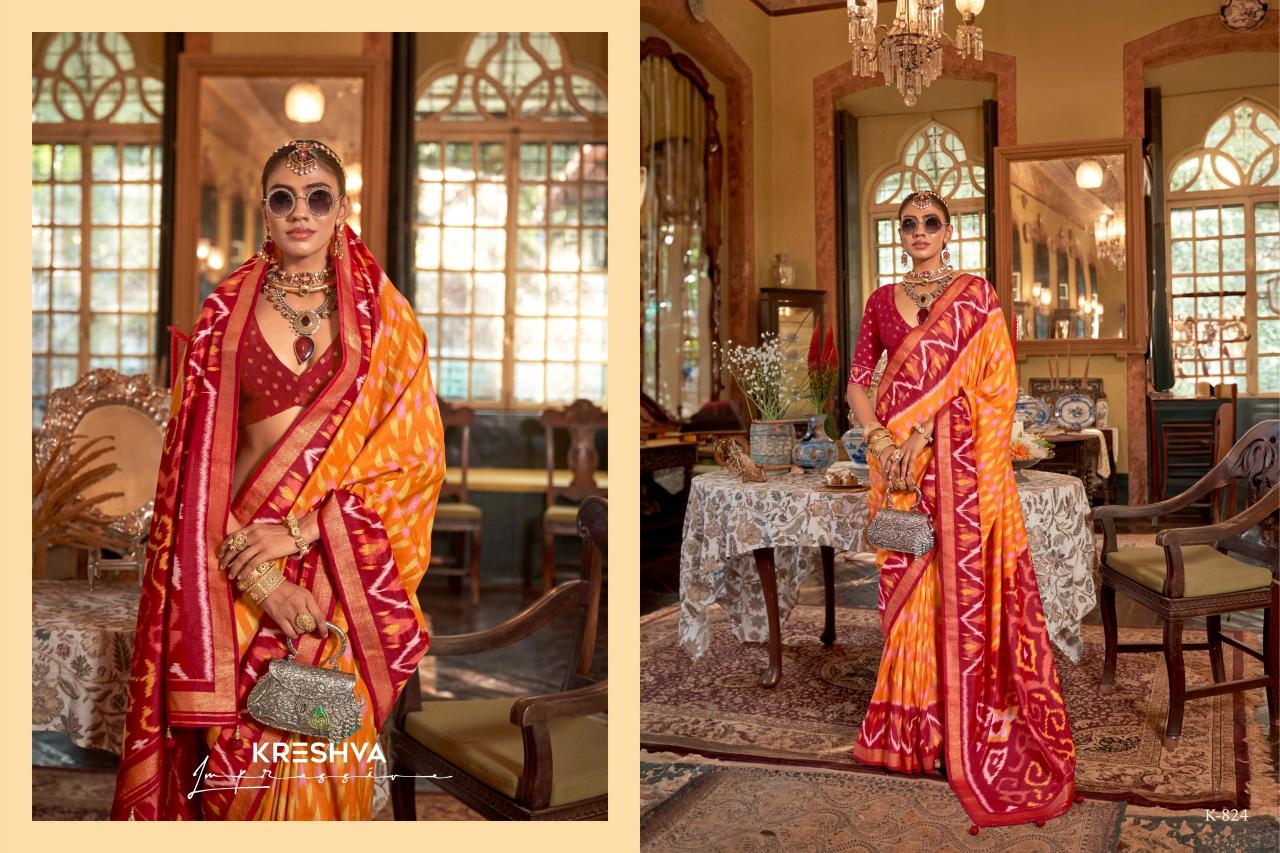 Kreshva Palav Patola catalog surat online saree shopping