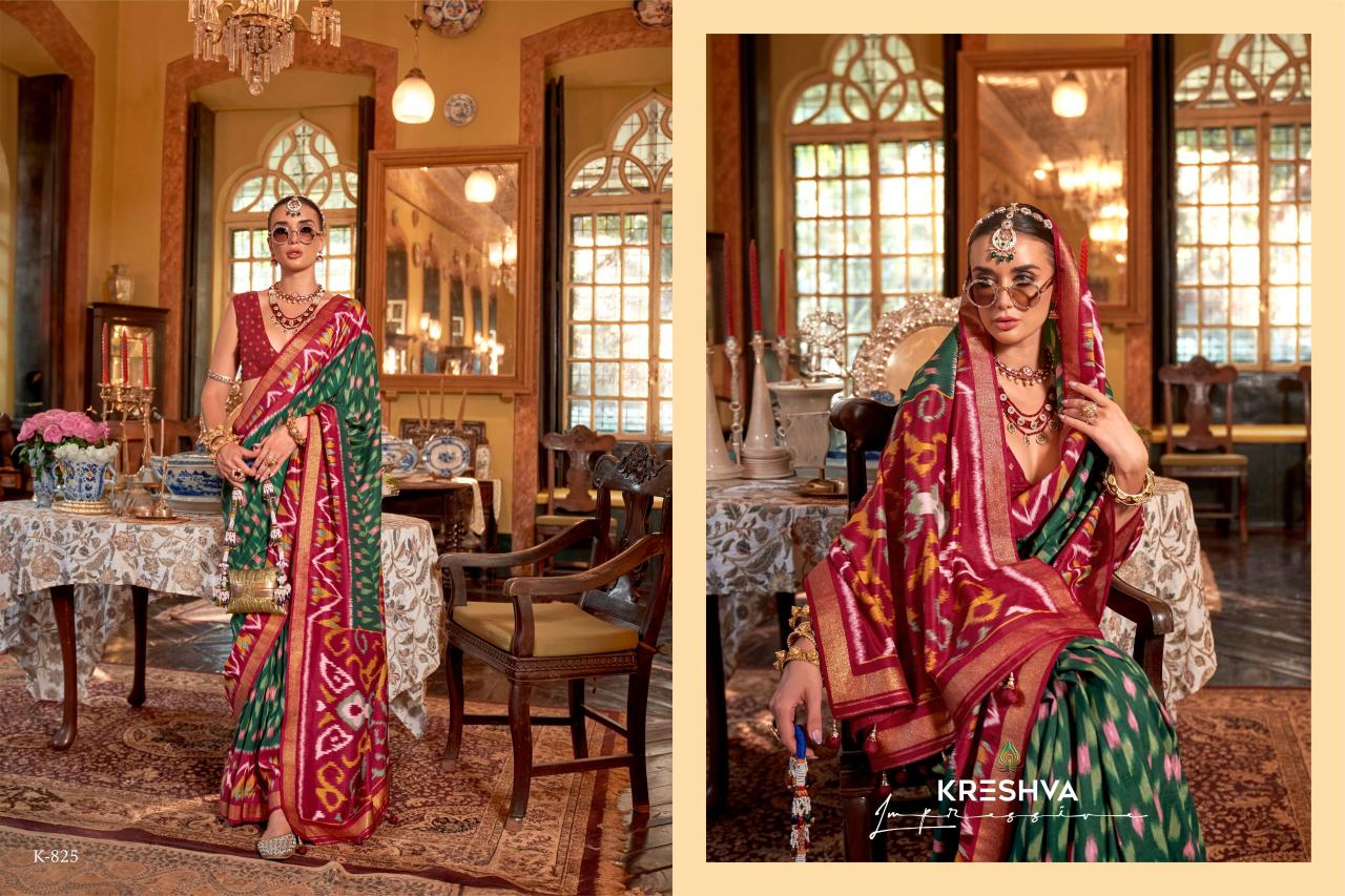 Kreshva Palav Patola catalog surat online saree shopping