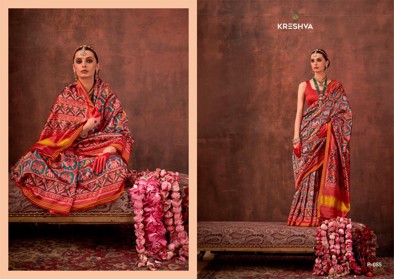 Kreshva Patola Signature catalog surat saree market