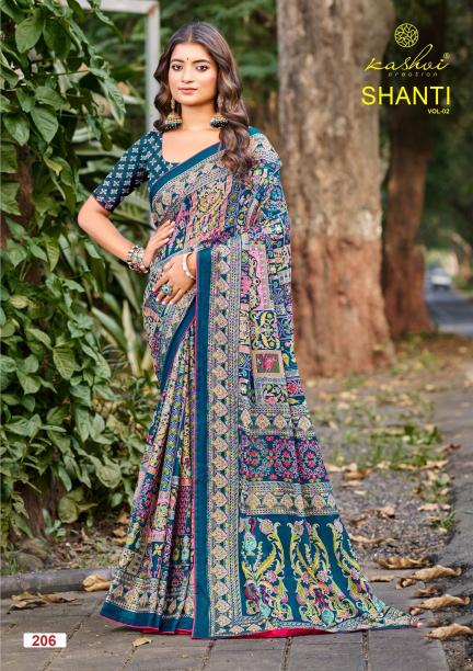 Kreshva Shanti vol 2 catalog surat saree